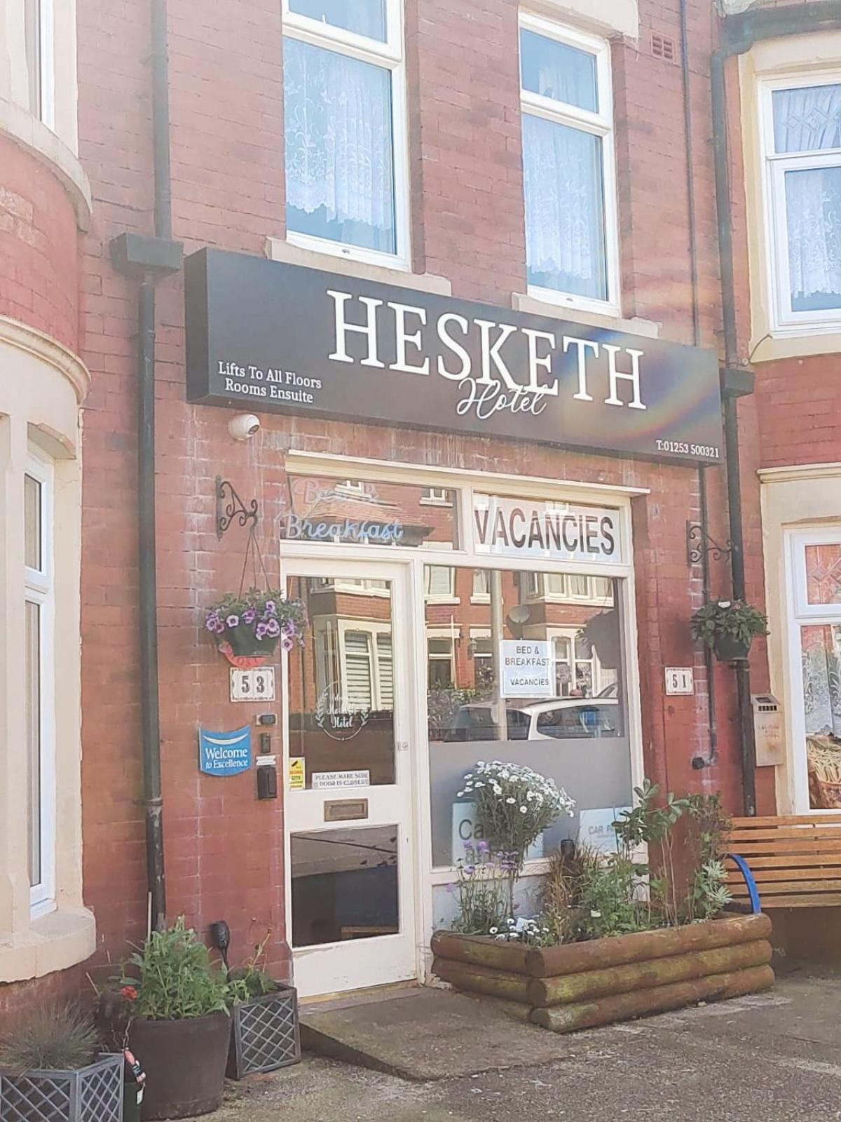 Hesketh Hotel Μπλάκπουλ Εξωτερικό φωτογραφία